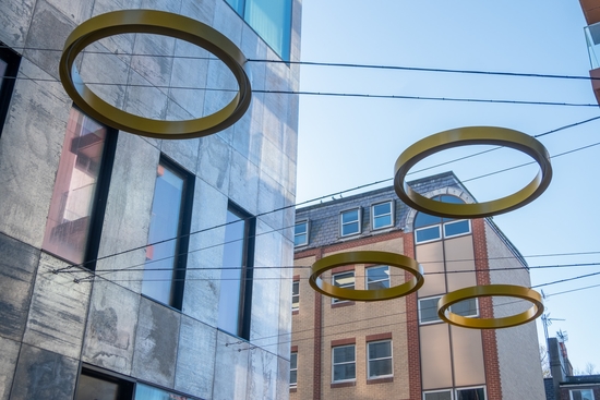 Yellow Suspended Frames