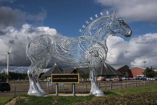 Lanark's Mighty Clydesdale