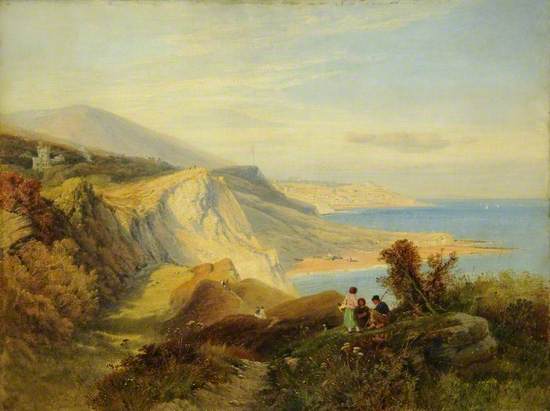 Ventnor from St Lawrence, Isle of Wight