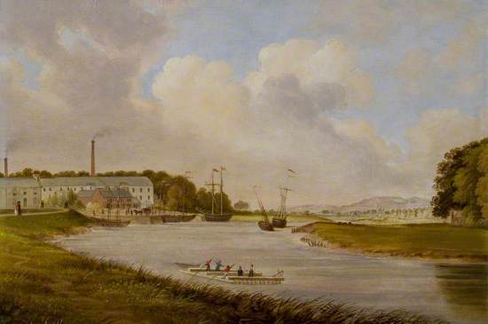Kingholm Quay, Dumfries, 1849