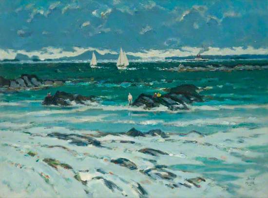 Bathers and Yachts, Iona