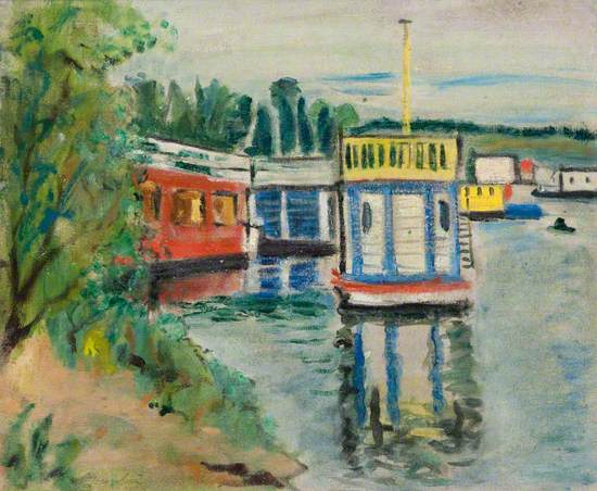 Houseboats on Loch Lomond
