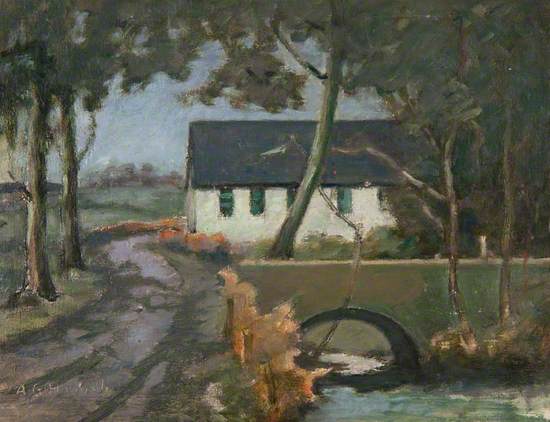 Cloberfield at Entrance to Clober House, Milngavie