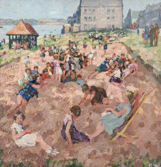 Children in a Sandpit