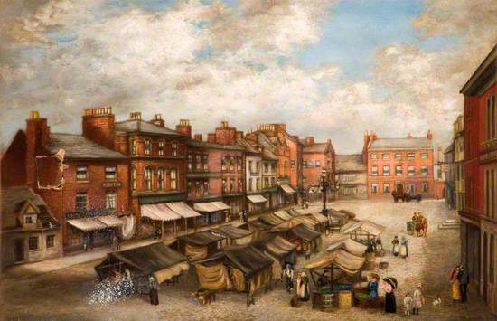 Market Place, Leek, Staffordshire