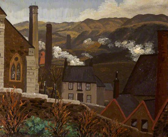Dowlais from the Cinder Tips, Caeharris