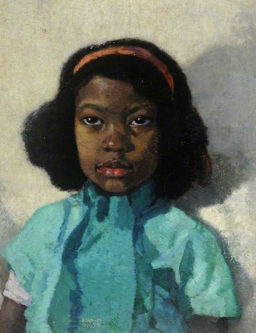 Portrait of a West Indian Girl