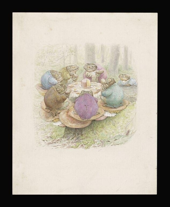 The Toads' Tea Party