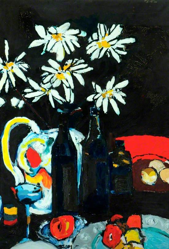 Still Life and White Marguerites