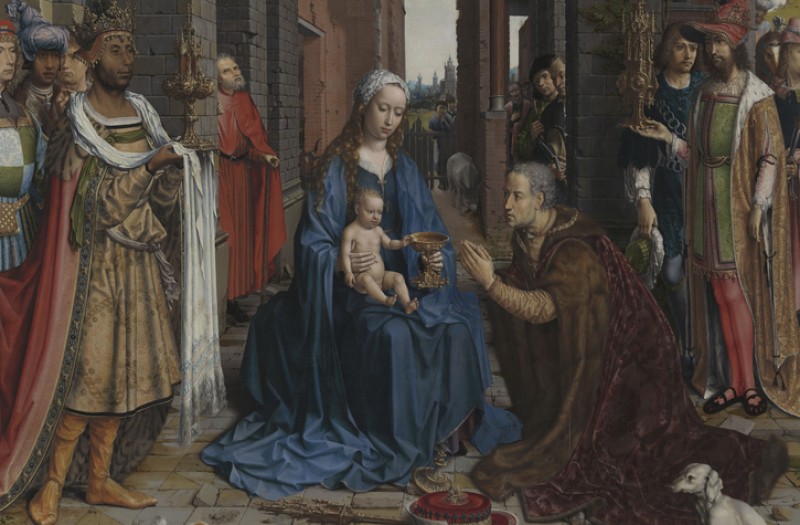 Detail from 'The Adoration of the Kings'