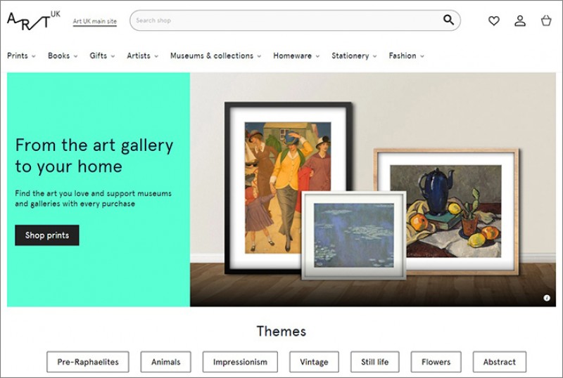 The new improved Art UK Shop