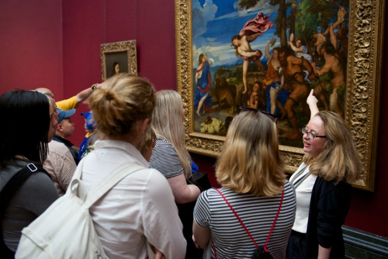 Looking at Titian's 'Bacchus and Ariadne'