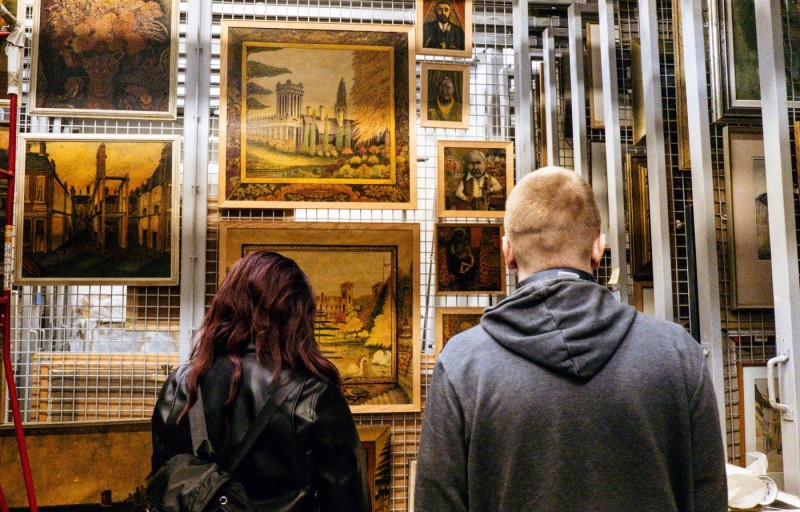Pinc College students visit the Stores at The Potteries Museum & Art Gallery