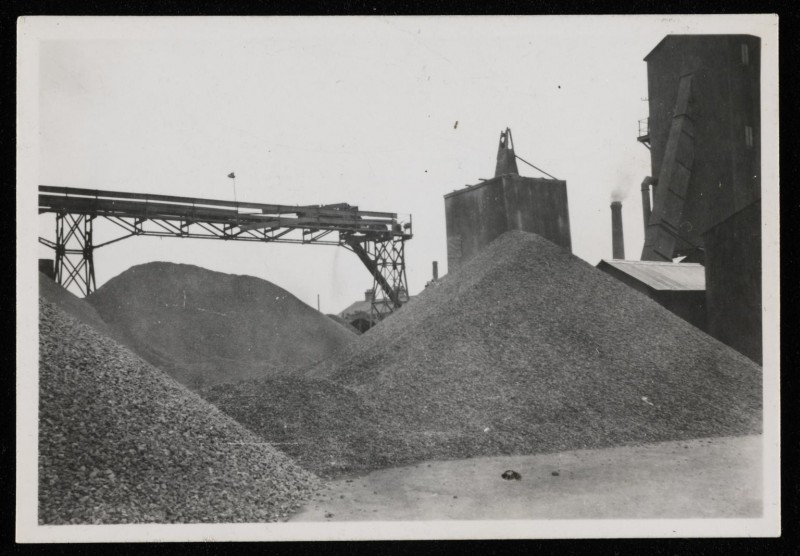A coal mine or quarry