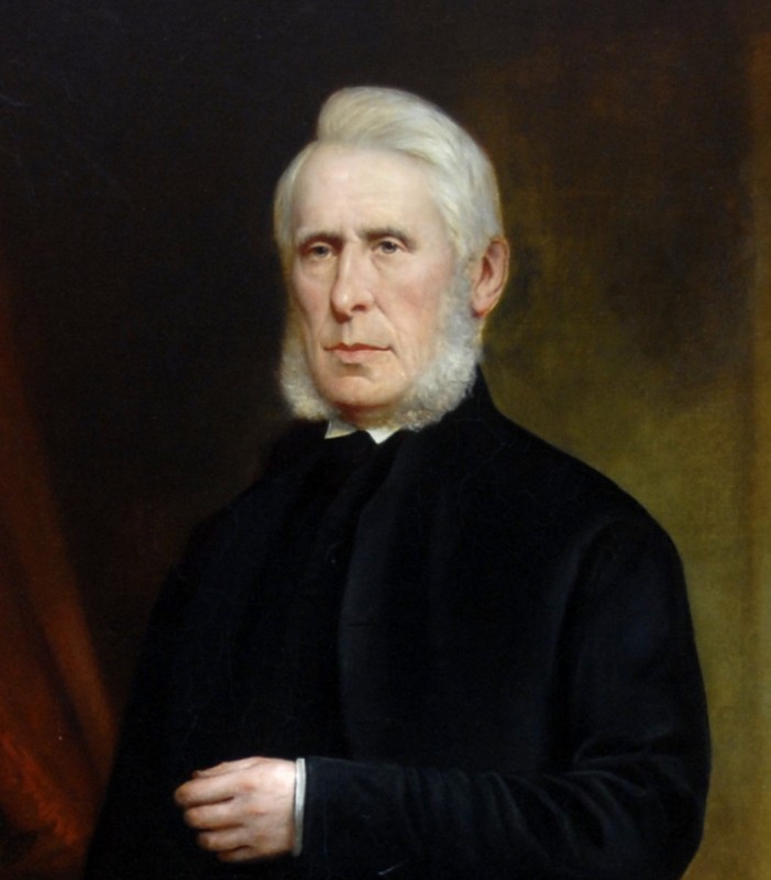 Detail of 'Joseph Pease (1799–1872)' by Charles Napier Kennedy