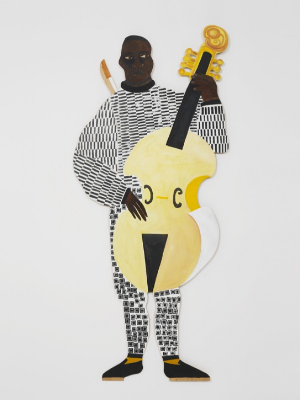 The Viola De Gamba Player (from the series 'Naming the Money')