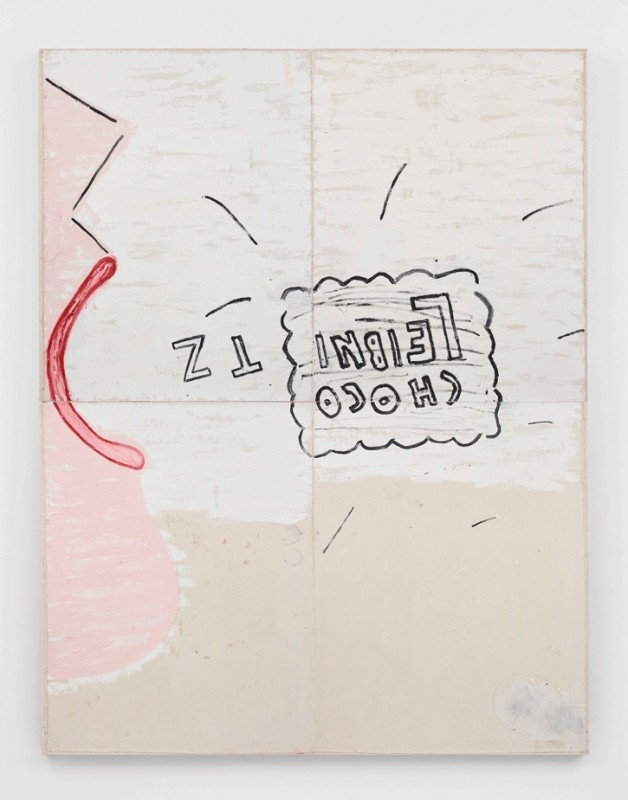2006, oil on canvas by Rose Wylie (b.1934)