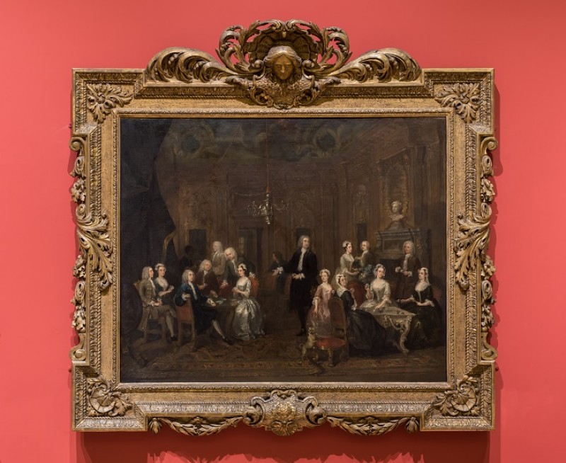 (in situ), 1730, oil on canvas by William Hogarth (1697–1764)