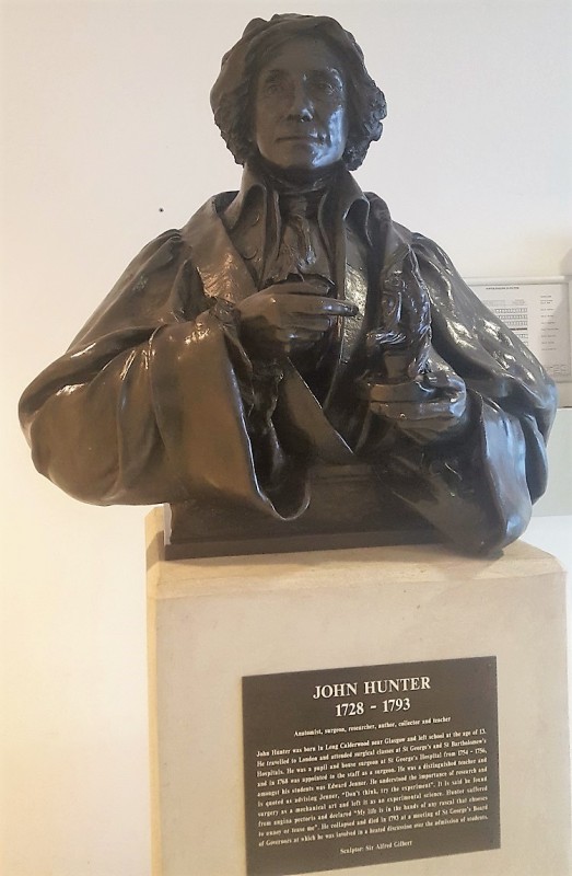 Bust of John Hunter (1728–1793)