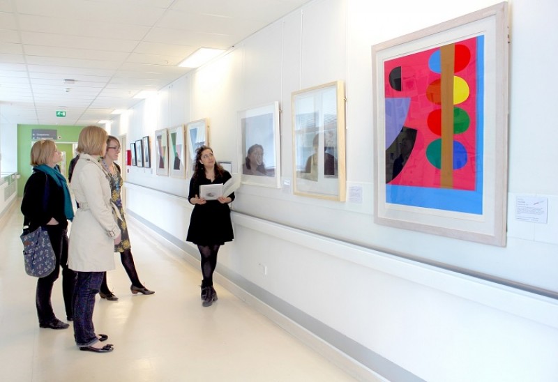 A tour of the art at University College Hospital