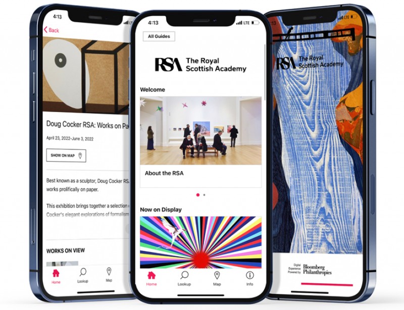 The RSA guide on the Bloomberg Connects app