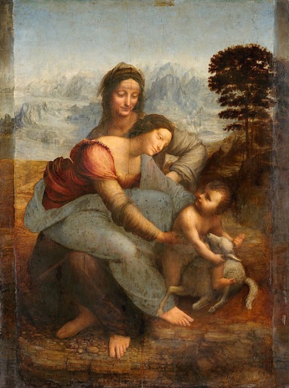 c.1503, oil on poplar wood by Leonardo da Vinci (1452–1519)