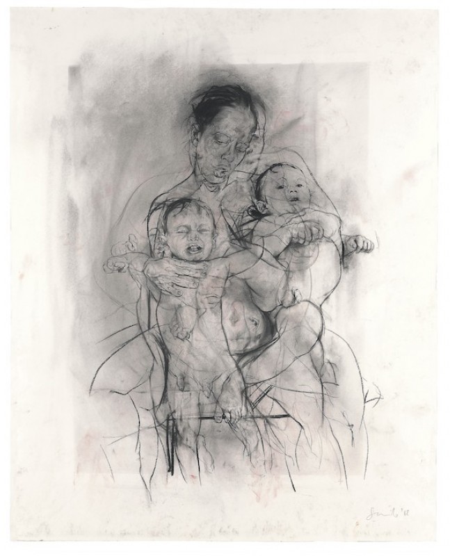Mother and Children (after the Leonardo Cartoon)