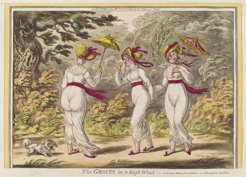 1810, engraving by James Gillray (1756–1815)