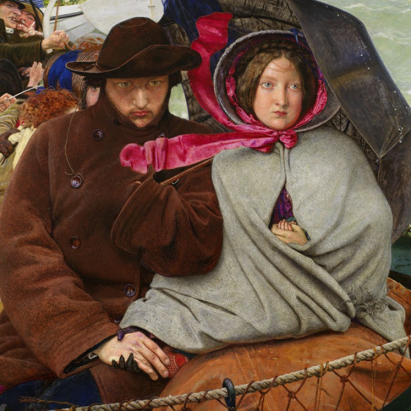 1855, oil on panel by Ford Madox Brown (1821–1893)