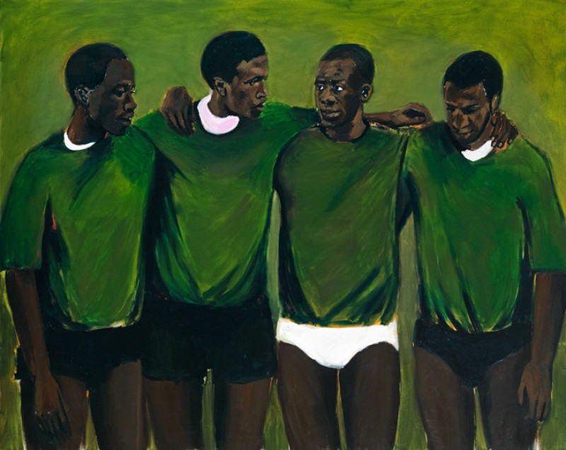 2013, oil on canvas by Lynette Yiadom-Boakye (b.1977), private collection