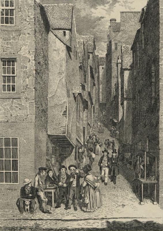 Libberton Wynd from the Cowgale