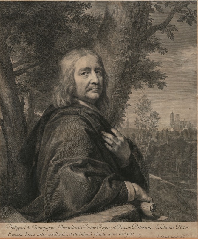 Portrait of Philippe De Champaigne
