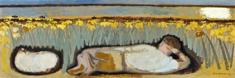Irises by the Sea
