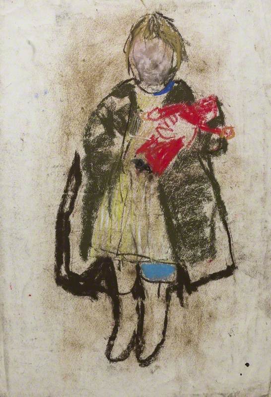 Child with Red Doll