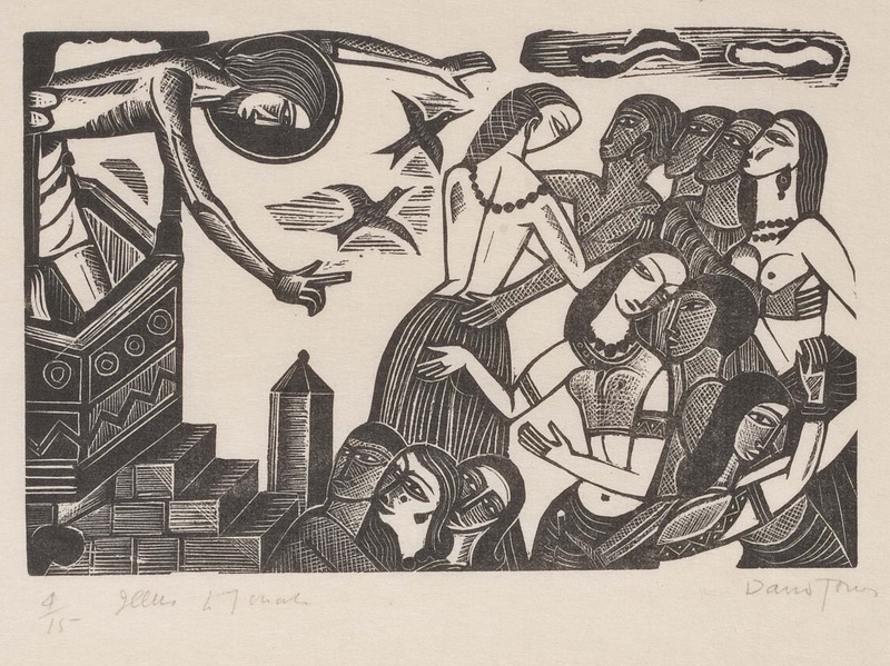 Illustration to Jonah - Jonah Preaching