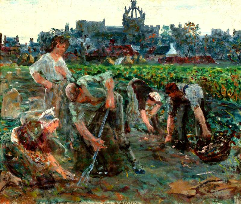 Potato Diggers, King's College