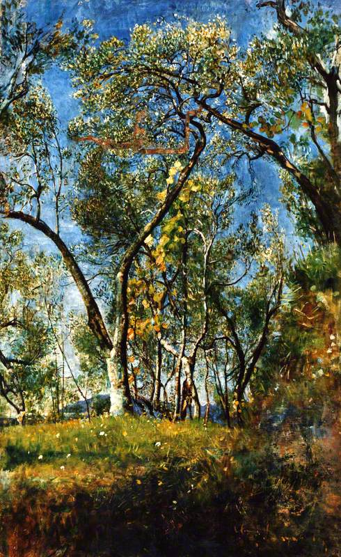 Landscape with Trees