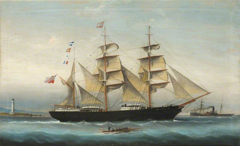The Clipper Barque 'Lady Gertrude'