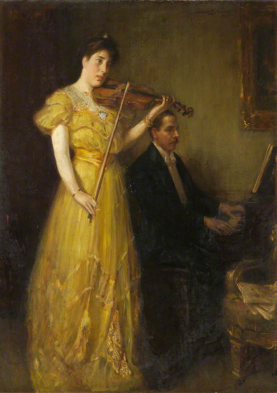 J. G. Burnett and Mrs Burnett