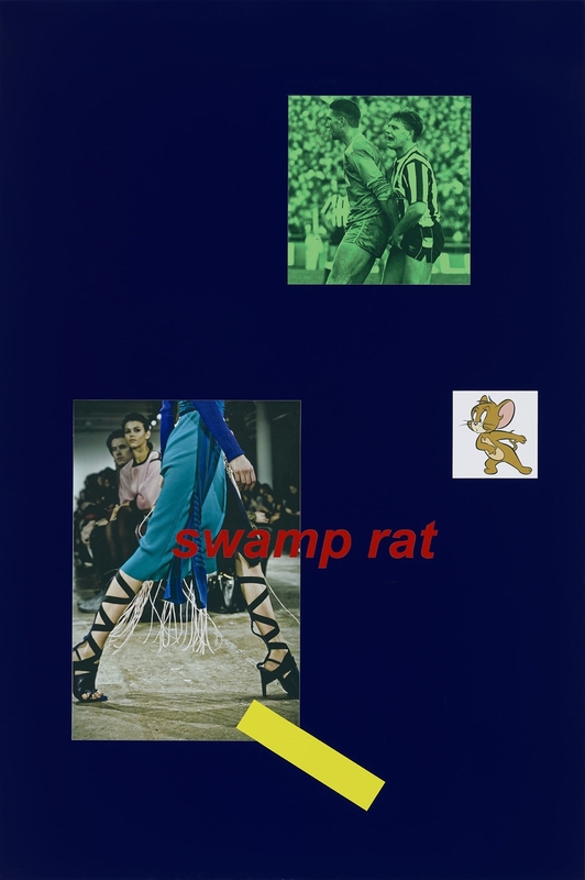 An Arrangement on Blue (Swamp Rat Skank)