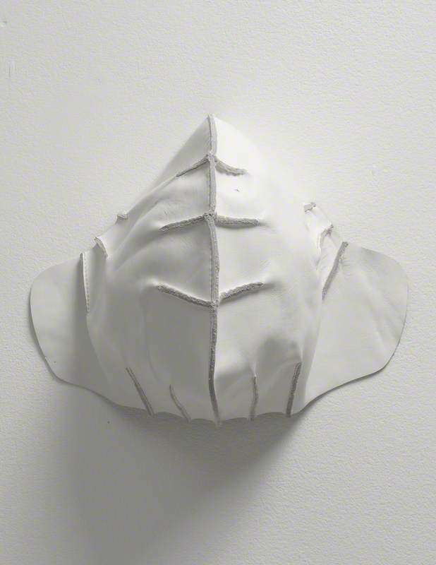Untitled (Leather Helmet Cap)