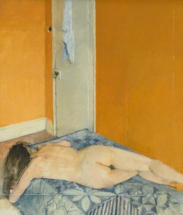 Interior: Nude on a Bed