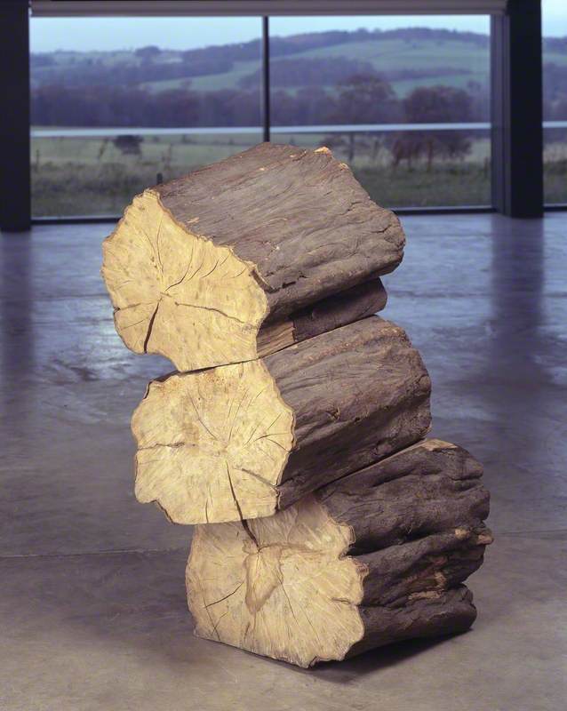 Three Wood Block