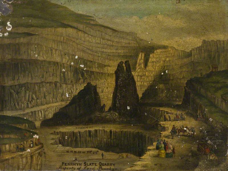 Penrhyn Slate Quarry, Property of Lord Penrhyn