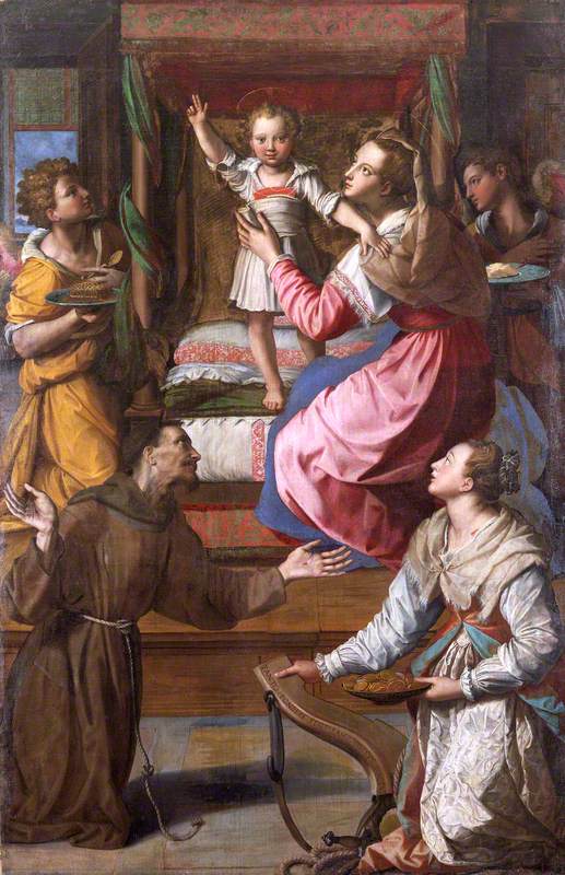 Virgin and Child with Saints Francis and Lucy 