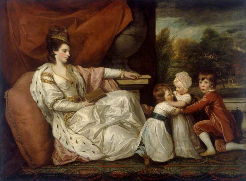 Charlotte (Grenville), Lady Williams-Wynn (1754-1830), and her Children