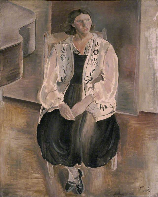 Black and White Figure