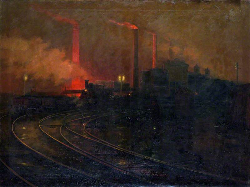 The Steelworks, Cardiff at Night