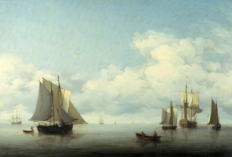 Seascape with Shipping