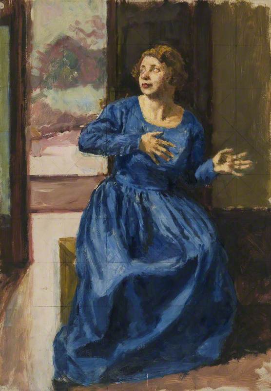 Study for 'The Annunciation'